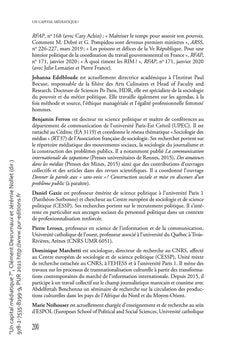 Un capital médiatique ?