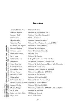 La visibilité du religieux dans l'espace urbain de l'Europe moderne