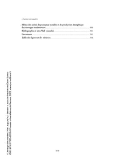 L'énergie des marées