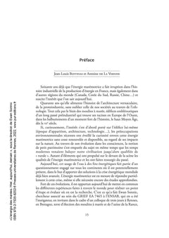 L'énergie des marées
