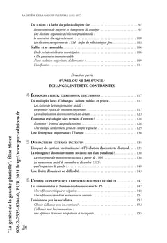 La genèse de la gauche plurielle