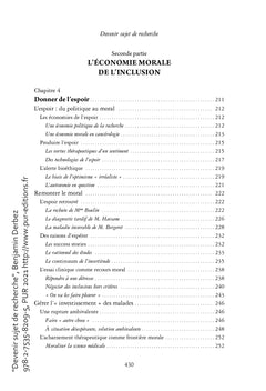 Devenir sujet de recherche