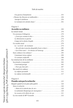 Devenir sujet de recherche