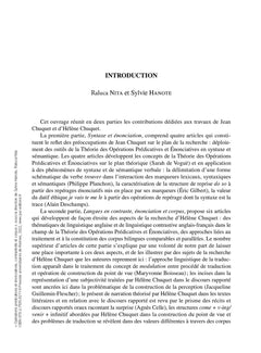 Opérations prédicatives et énonciatives, contrastivité et corpus