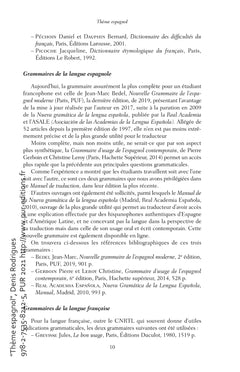 Thème espagnol