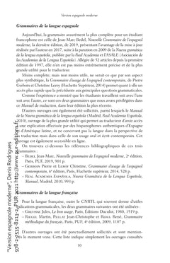 Version espagnole moderne