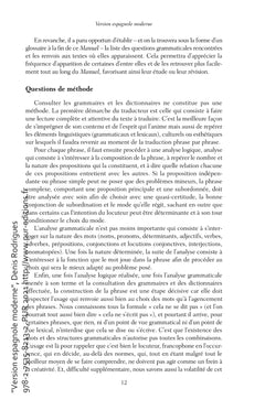 Version espagnole moderne