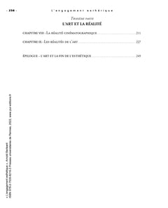 L'engagement esthétique