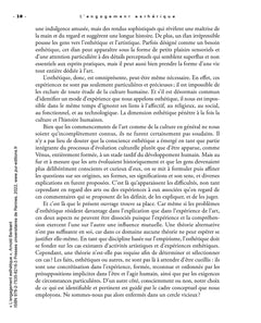 L'engagement esthétique