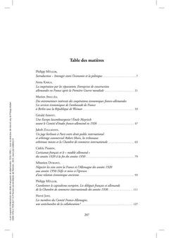Les espaces d'interaction des élites françaises et allemandes: 1920-1950