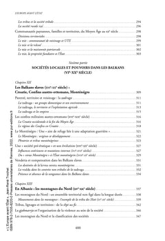 L'Europe avant l'État