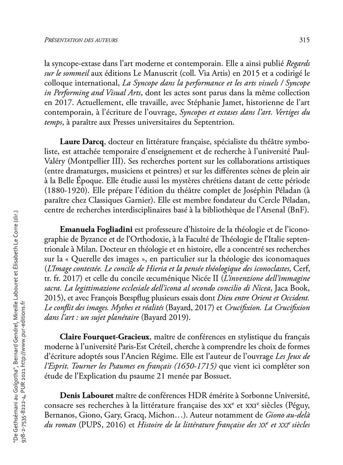 De Gethsemani au Golgotha