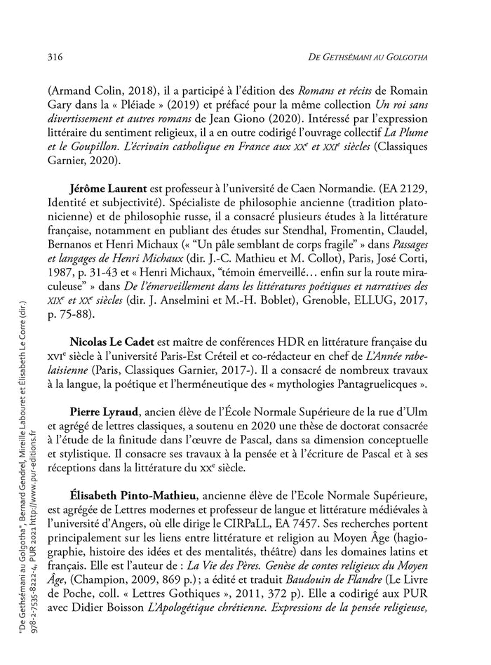 De Gethsemani au Golgotha