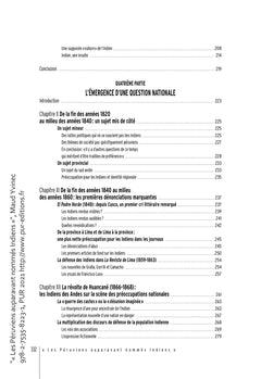 Les Péruviens auparavant nommés Indiens