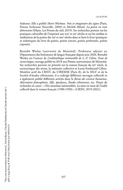 Des voix acousmates en littérature