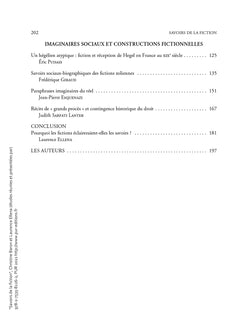 Savoirs de la fiction