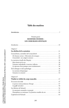 Faire et défaire la virilité