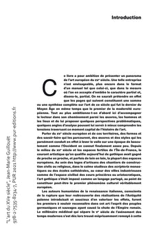 L'art du XVe siècle