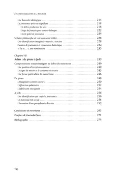Solutions élégantes à la psychose