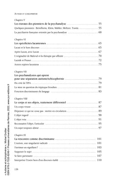 Autisme et schizophrénie