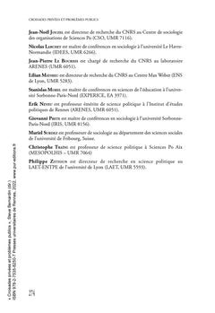 Croisades privées et problèmes publics