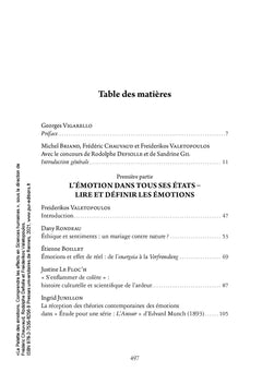La Palette des émotions