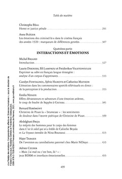 La Palette des émotions