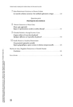 Représentations sociales des espaces de vie