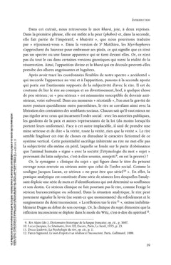 Le spectre du rire et la clinique du sujet