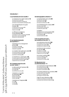 L'art du XVIIIe siècle