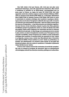 L'art du XVIIIe siècle