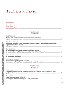 Productions et pratiques sociales de l'écrit médiéval en Bourgogne