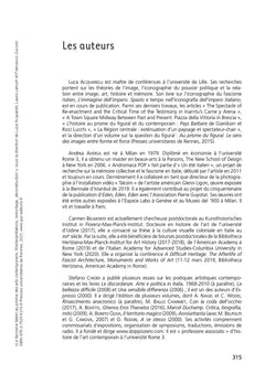 Le fascisme italien au prisme des arts contemporains