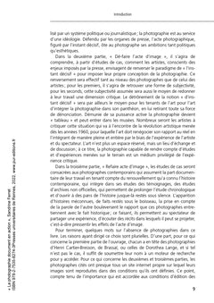 La photographie document en action