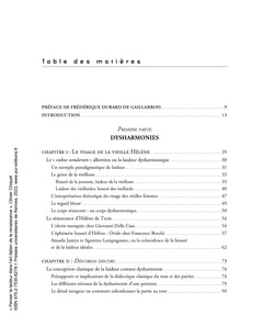 Penser la laideur dans l'art italien de la Renaissance