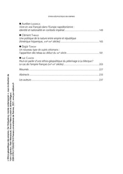 Ethno-géopolitique des empires