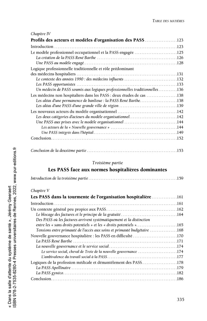 Dans la salle d'attente du système de santé