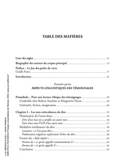 La littérature inouïe