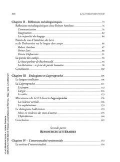 La littérature inouïe