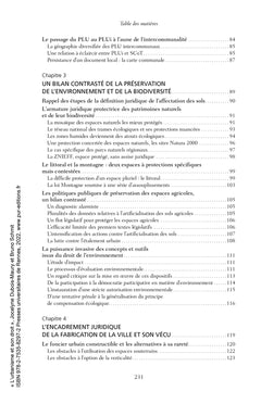 L'urbanisme et son droit