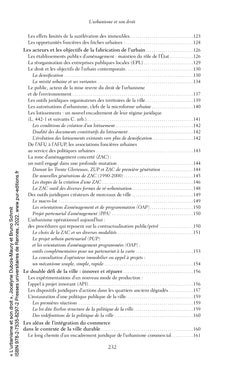 L'urbanisme et son droit