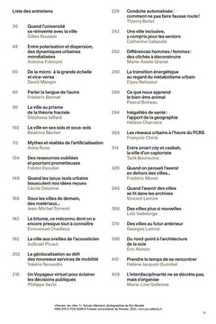 Demain, les villes ?