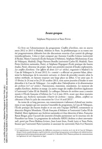 Les conflits d'archives