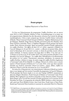 Les conflits d'archives