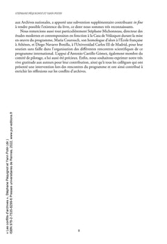 Les conflits d'archives