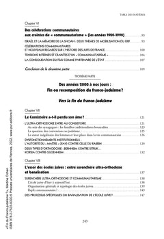 Fin du Franco-judaïsme ?