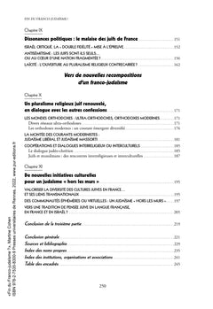 Fin du Franco-judaïsme ?