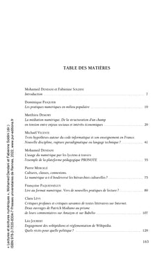 Lectures et écritures numériques