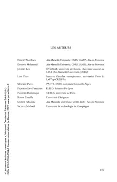 Lectures et écritures numériques