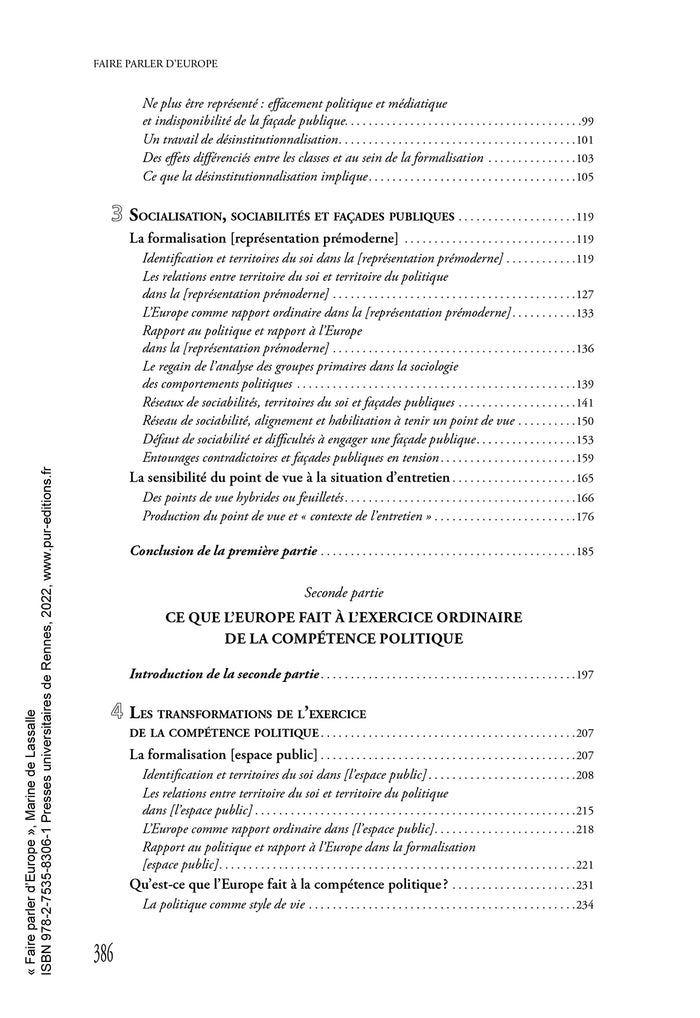 Faire parler d'Europe